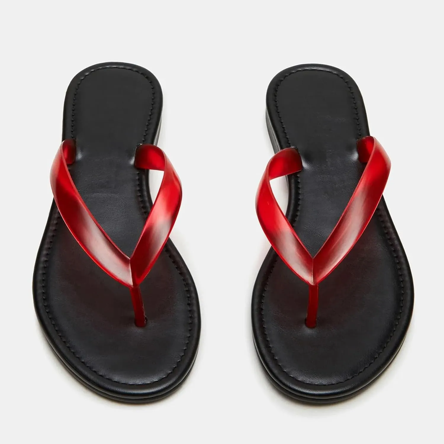 Flip Flops for Women Comfortable Transparent Beach Sandals Lightweight Slip on Walking Thong Sandals