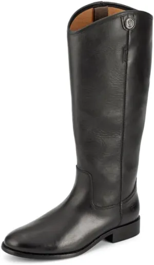 Frye Melissa Button 2 Equestrian-Inspired Tall Boots for Women Made from Hard-Wearing Vintage Leather with Antique Metal Hardware and Leather Outsole – 15 ½” Shaft Height