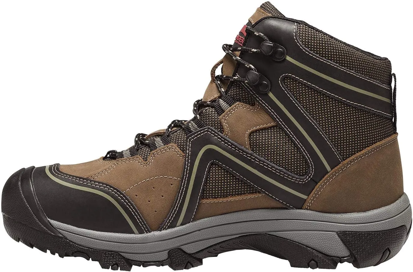 FSI FOOTWEAR SPECIALTIES INTERNATIONAL Men's 7612 Crosscut 6" Leather and Cordura Soft Toe Puncture Resistant Eh Brown Work Boots Industrial