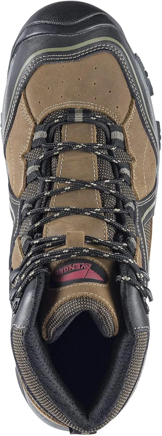 FSI FOOTWEAR SPECIALTIES INTERNATIONAL Men's 7612 Crosscut 6" Leather and Cordura Soft Toe Puncture Resistant Eh Brown Work Boots Industrial