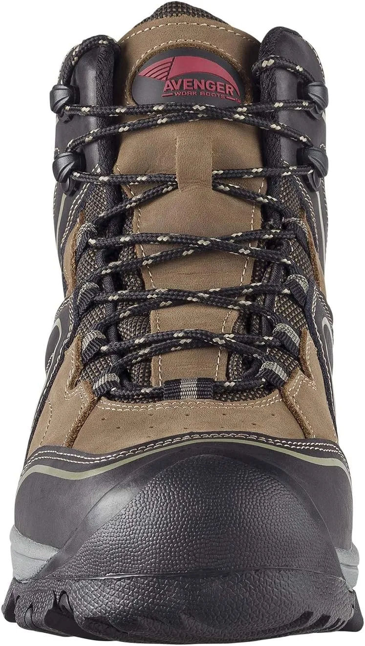 FSI FOOTWEAR SPECIALTIES INTERNATIONAL Men's 7612 Crosscut 6" Leather and Cordura Soft Toe Puncture Resistant Eh Brown Work Boots Industrial