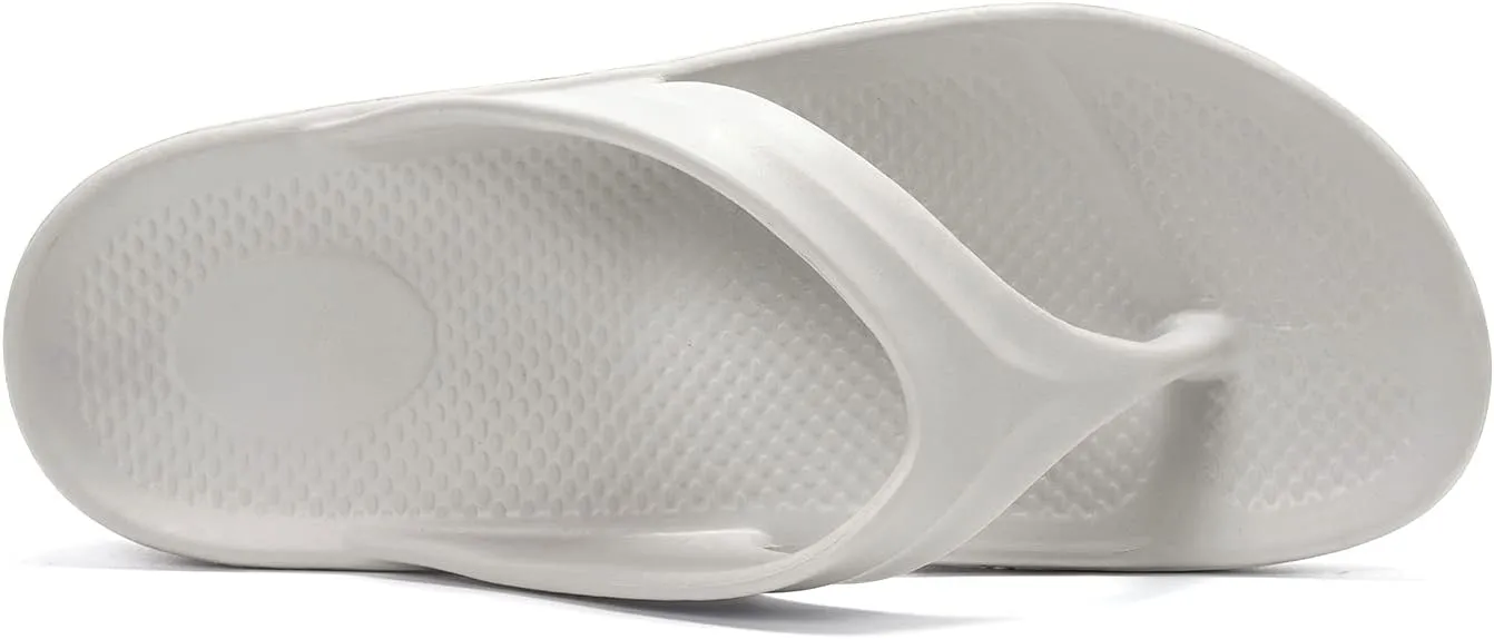 FUNKYMONKEY Women's Thong Flip Flop Ultra Soft Arch Support Sandals