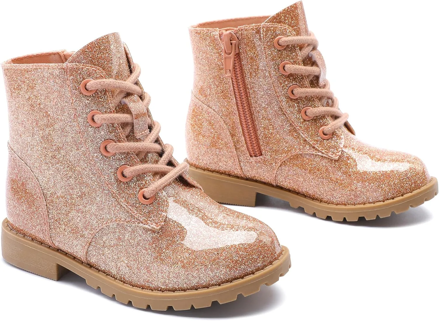 Girls Boots Glitter Dress Boots Cute Princess Shoes for Girl Girls Ankle Boots Toddler/Little Kid