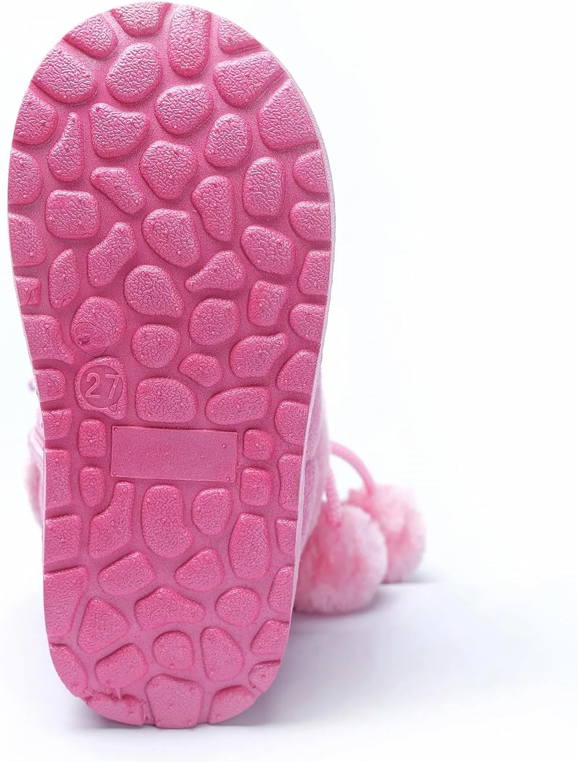 Girls Boys Snow Boots Kids Warm Winter Boots Toddler Plush Booties Fur Lined Non-Slip Shoes (Toddler/Little Kid/Big Kid)
