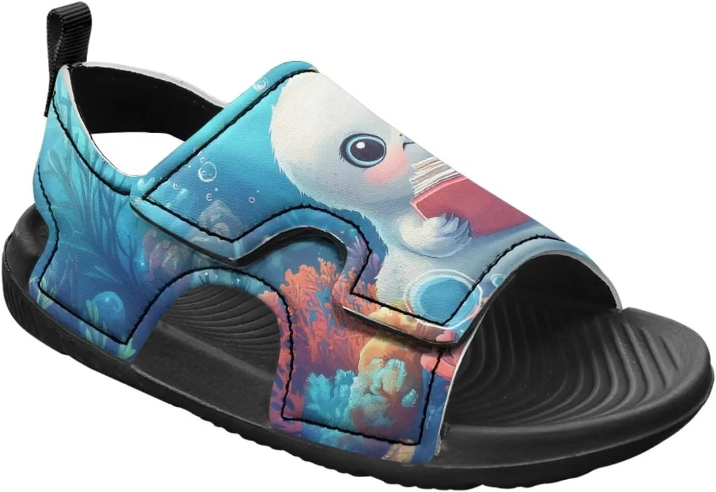 Girls Cat Sandals Cute Cartoon Kids Summer Outdoor Athletic Sport Water Sandals for School/Hiking/Beach