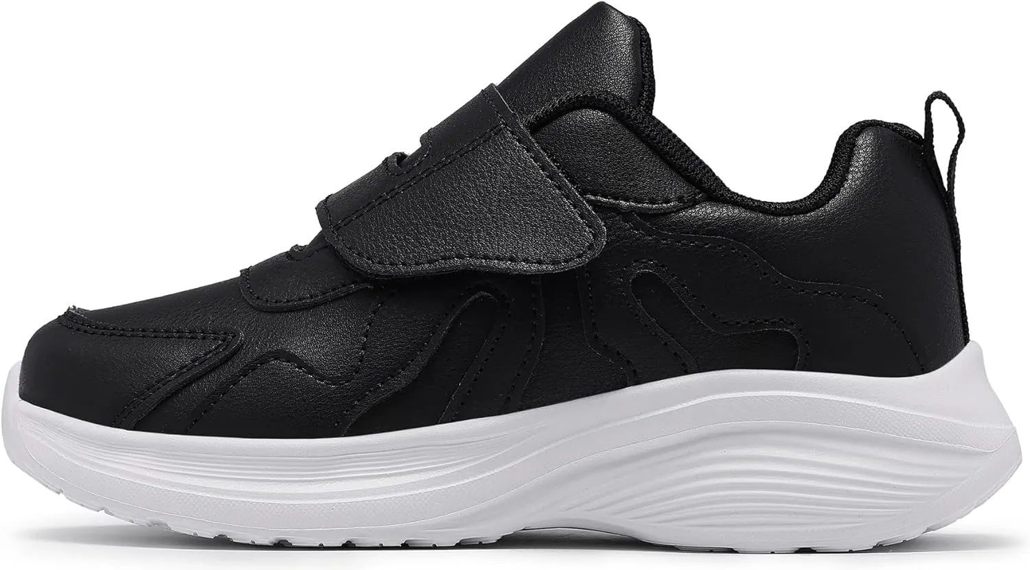 Girls Sneakers Boys Shoes Lightweight Fashion Dual Hook and Loops Kids Running Shoes