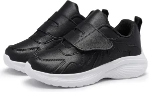 Girls Sneakers Boys Shoes Lightweight Fashion Dual Hook and Loops Kids Running Shoes