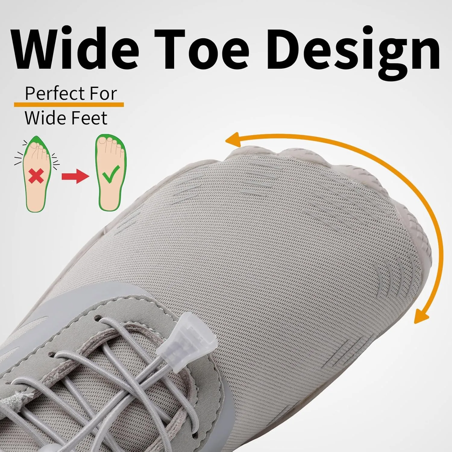 Grand Attack Barefoot Shoes Women Wide Toe Box Zero Drop Wrestling Weightlifting Gym Fitness Shoes Breathable Lightweight