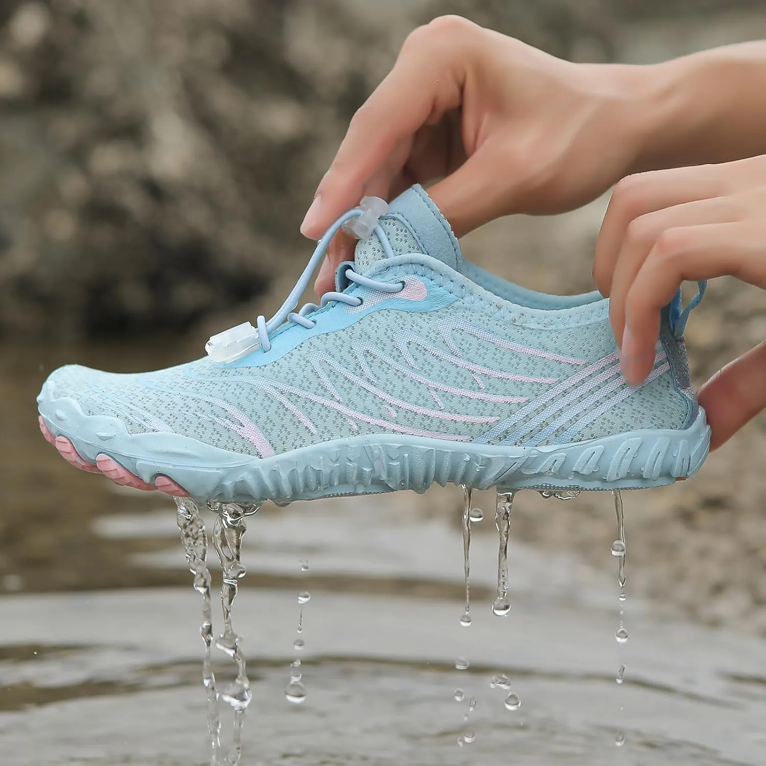 Grounding Shoes with Copper Barefoot Footwear Hike for Womens Mens Soft Trail Running Healthy & Non-Slip Water Beach Aqua Socks Wide Swim Outdoor Anti Slip Pool Hiking Kayaking Diving Surfing