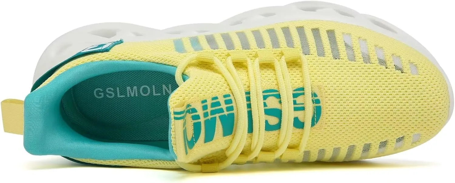 GSLMOLN Men's Casual Walking Shoes Non Slip Breathable Comfort Sneakers Work Gym Running Tennis Cross Trainer