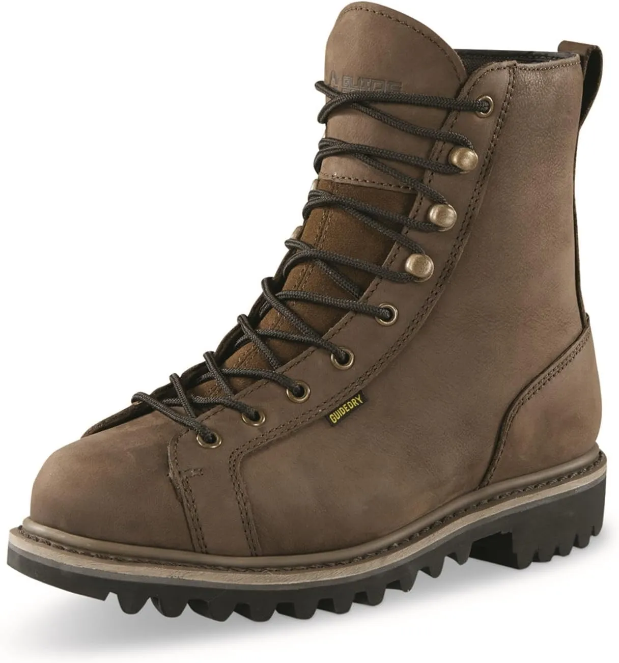 Guide Gear Men's 2.0 Lace to Toe 8" Waterproof Insulated Hunting Boots, 400 Gram