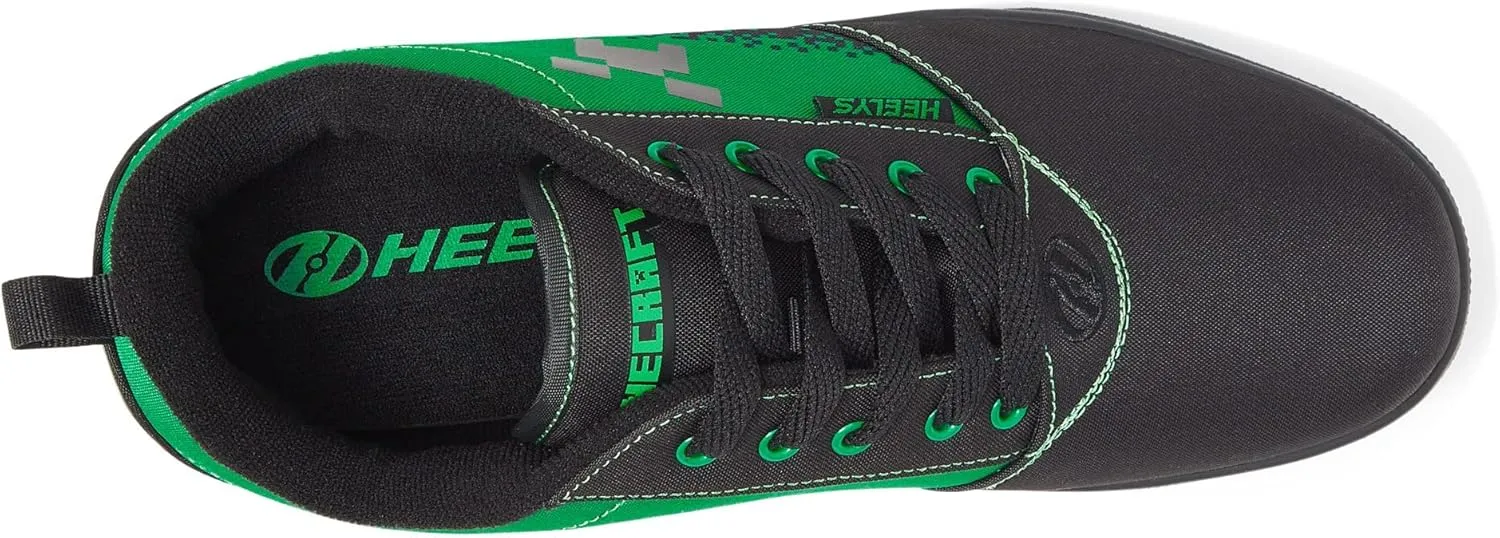 HEELYS Men's Pro 20 Minecraft Wheeled Heel Shoe