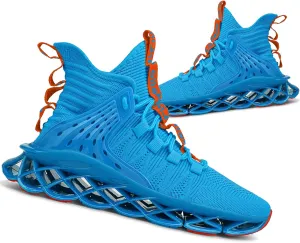 Hello MrLin Men's Running Shoes Non Slip Athletic Tennis Walking Blade Type Sneakers Hip Hop
