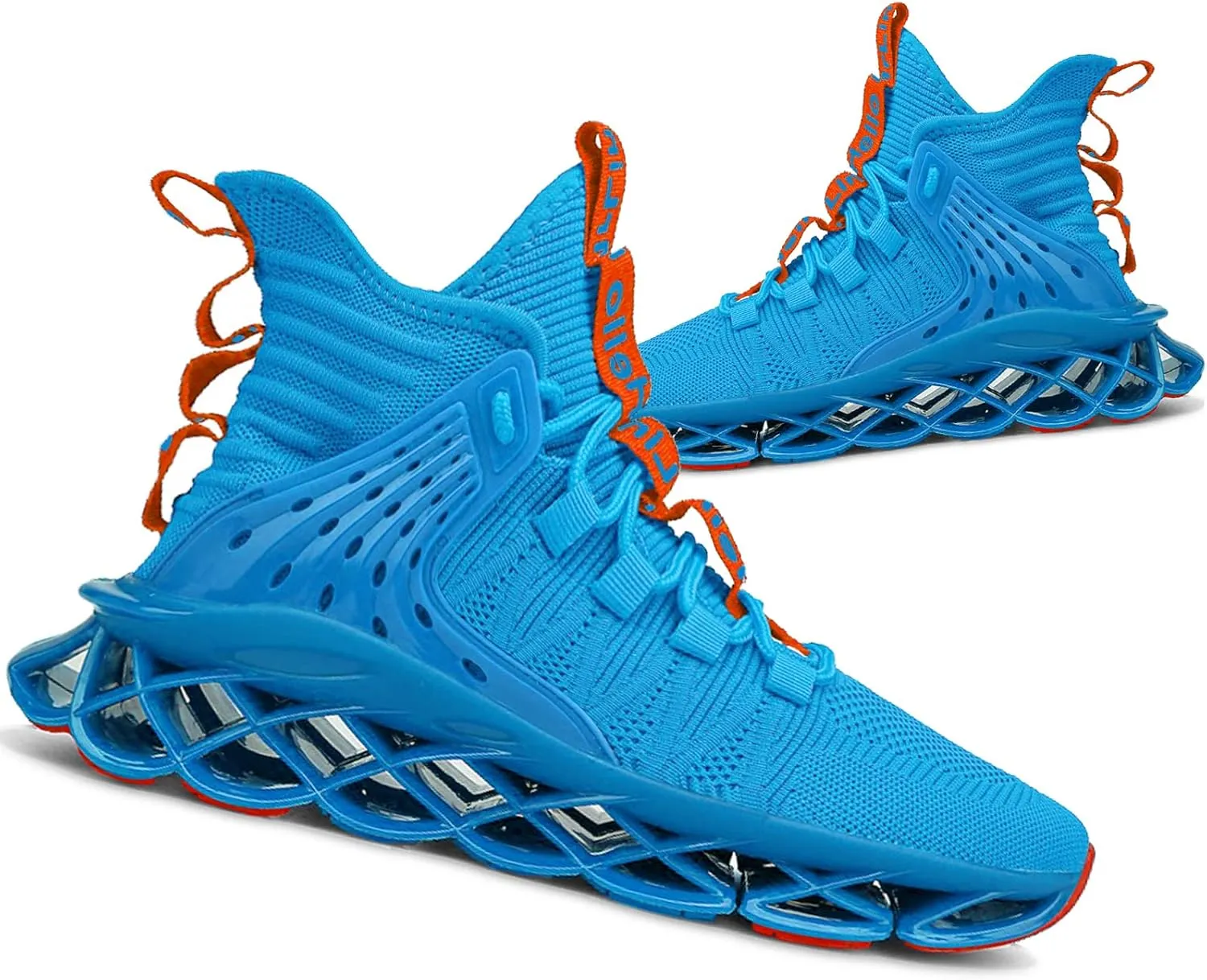 Hello MrLin Men's Running Shoes Non Slip Athletic Tennis Walking Blade Type Sneakers Hip Hop