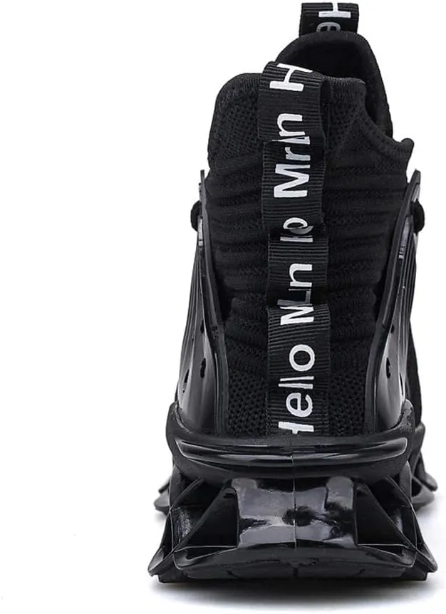 Hello MrLin Men's Running Shoes Non Slip Athletic Tennis Walking Blade Type Sneakers Hip Hop