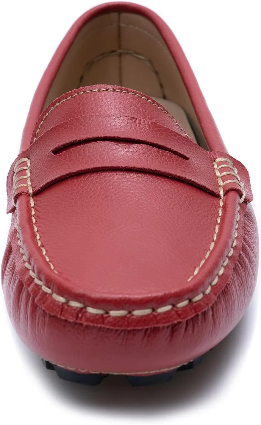 Heydonic Women's Loafers Moccasins Soft Casual Walking Driving Ladies Office Penny Flats Boat Shoes Women Slip On Comfortable Leather