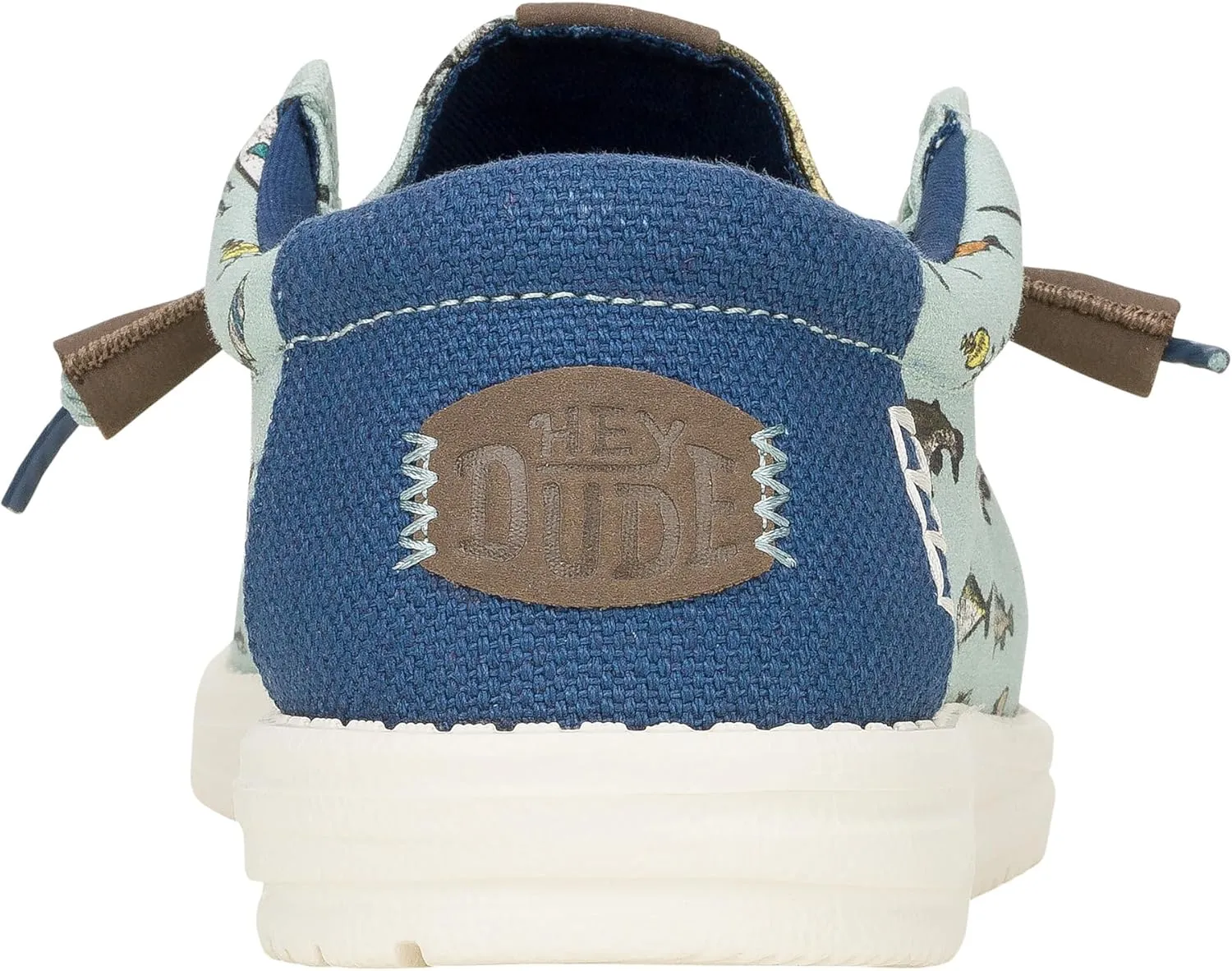 HEYDUDE Wally Marlin, Men’s Shoes, Men's Slip-on Loafers, Comfortable & Light-Weight