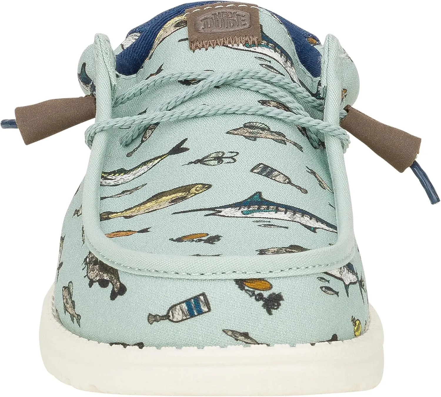HEYDUDE Wally Marlin, Men’s Shoes, Men's Slip-on Loafers, Comfortable & Light-Weight