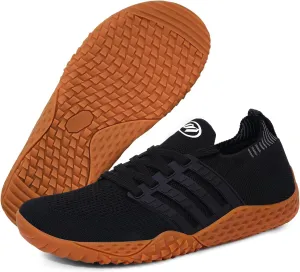 Hike Barefoot Shoes Wide Toe Box Shoes for Women Men Footwear, Minimalist Zero Drop Non-Slip Walking Sneakers, Lightweight Comfortable Casual Shoe Training Running Gym Fashion Sneakers
