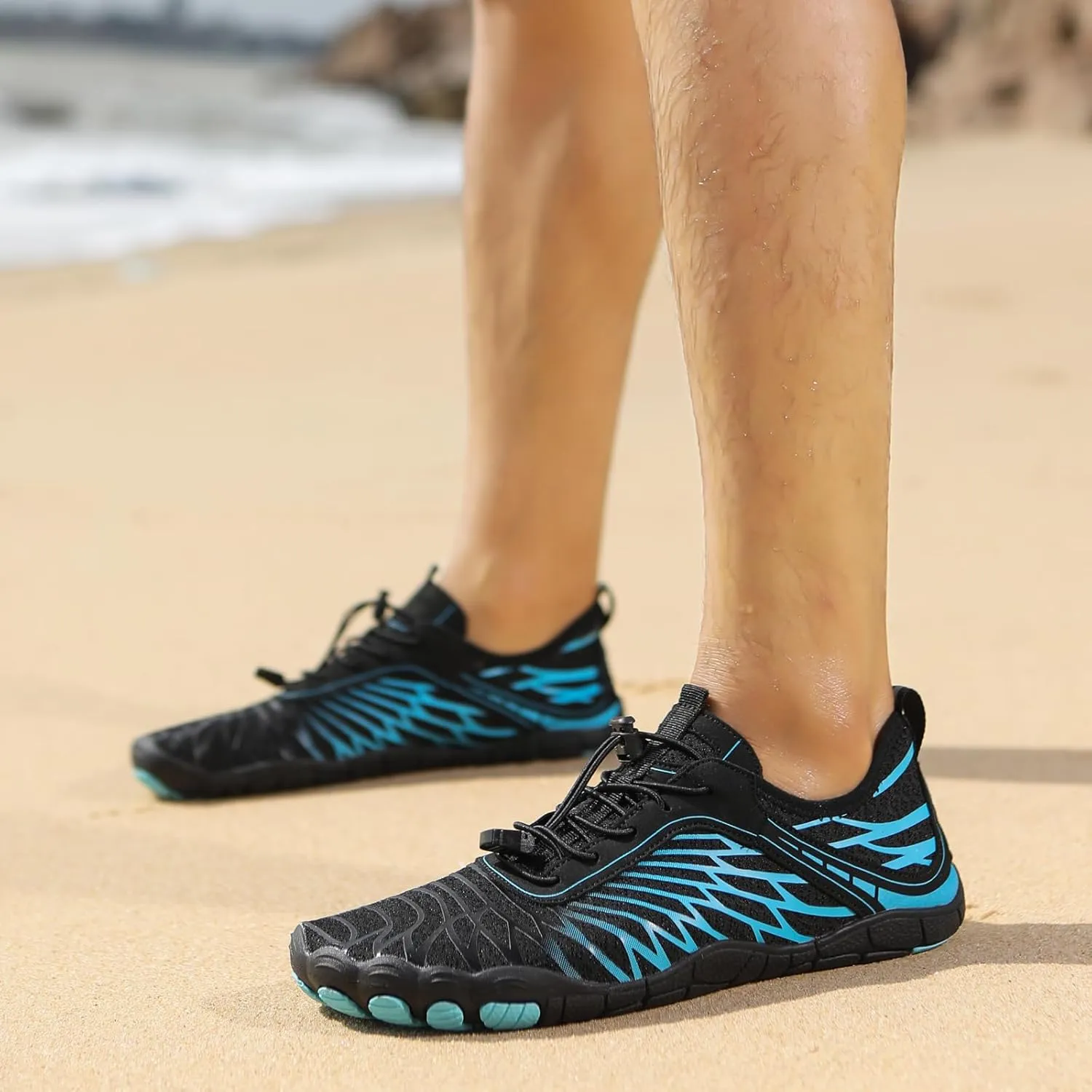 Hike Footwear Barefoot Womens Men Barefoot Shoes Waterproof Hiking Boot Healthy & Non-Slip Wide Outdoor Shoes Water Shoes
