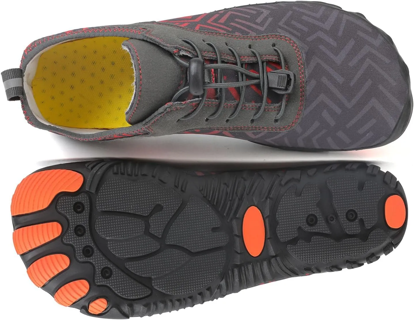 Hiking Footwear Barefoot Womens Shoes Healthy Non-Slip Unisex Water Pro Wide Toe Box Sneakers Diabetes Breathable Grounded Aqua Swim Pool Beach Hike Running Walking Athletic Shoe Waterproof