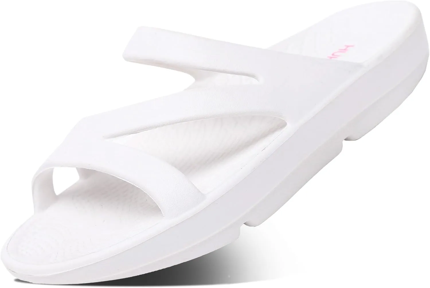 HUHV Recovery Comfort Sandals- Orthopedic Flip-Flop and Slide Sandals with Arch Support and Extra Cushion EVA Footbed for Men and Women