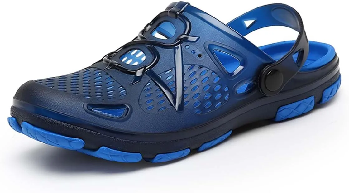 HYDLONGR Men Women Breathable Garden Sandals Quick Drying Beach Slippers Anti-Slip Clogs Shoes