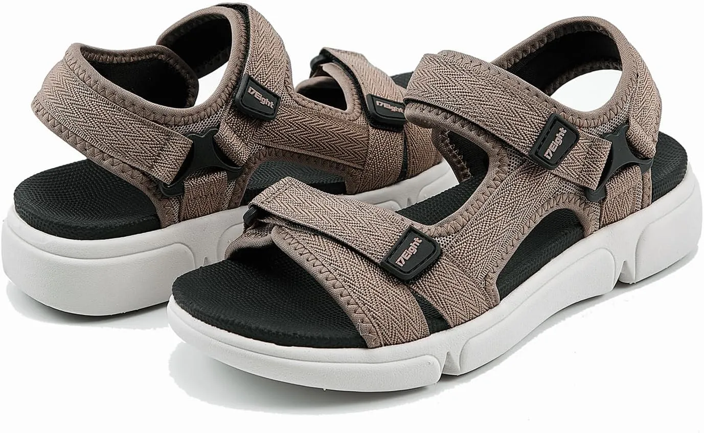 i78 Women’s Sandals LightWeight Comfort Soft Cushioning Footbed Sports Athletic Casual for Outdoor Walking Hiking