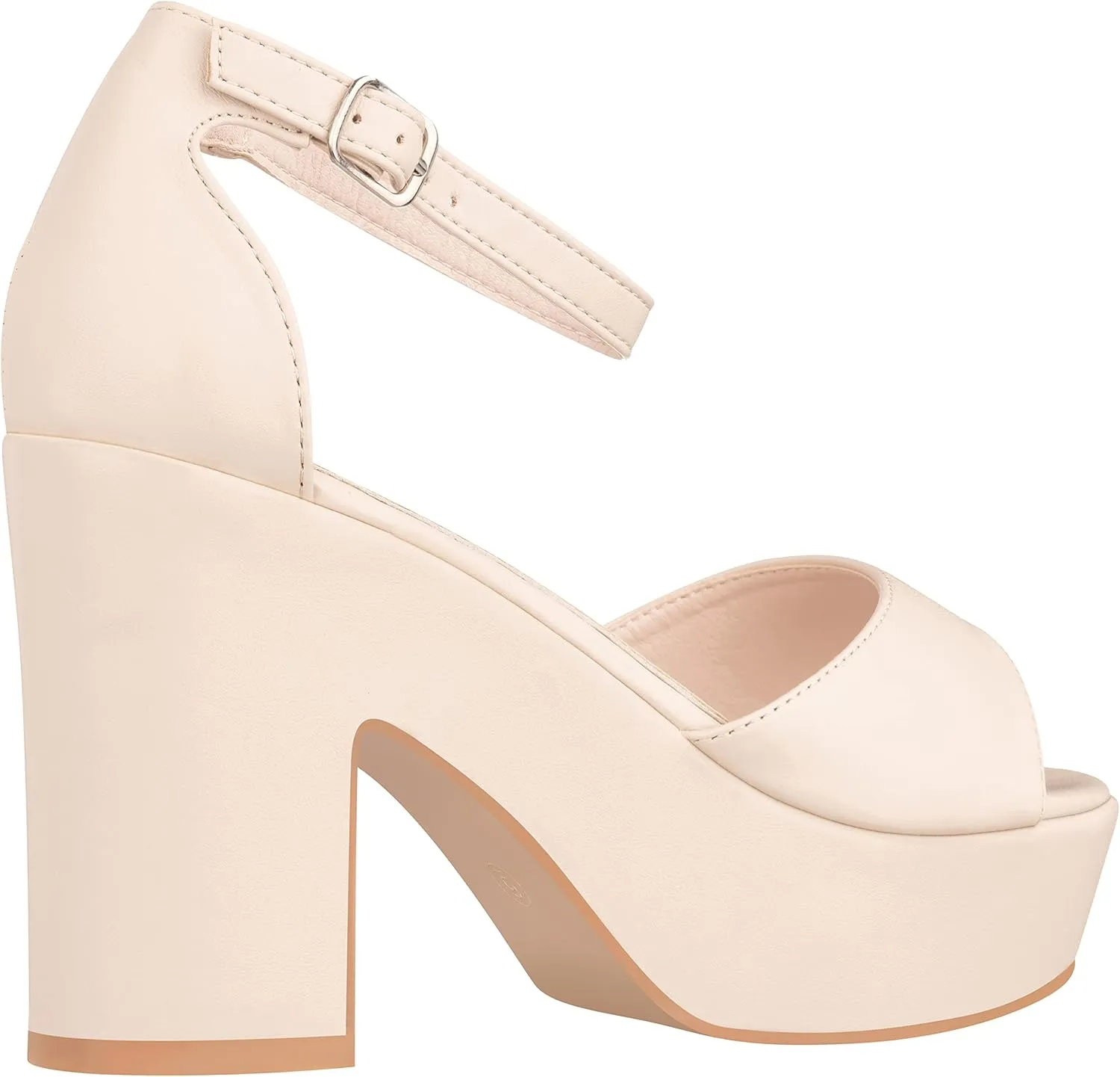 ILLUDE Women's Platform Heels Sandals Ankle Strap Block Chunky Heel Open Toe Platform Wedge Sandals – Cleo