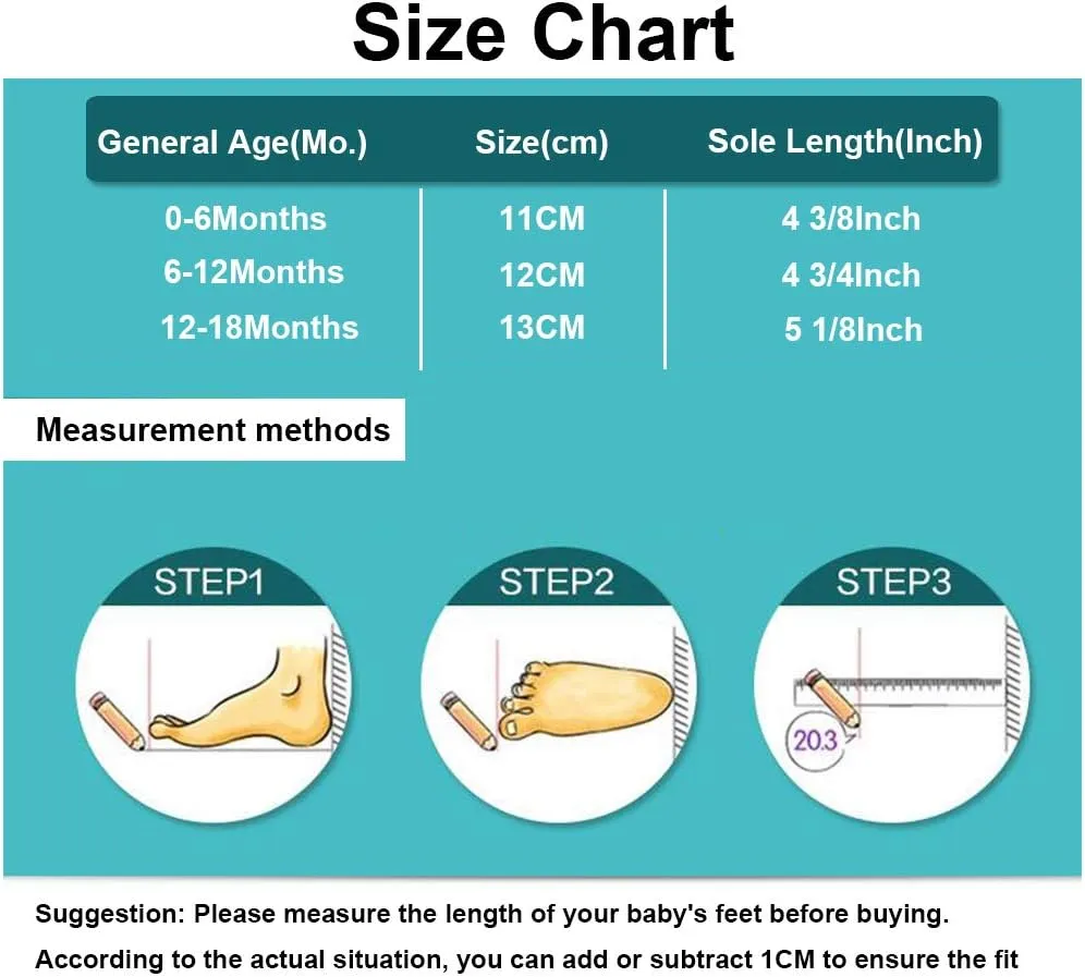 Infant Baby Girls Boys Sandals Rubber Soft Sole Premium Toddler First Walker Outdoor Summer Beach Shoes