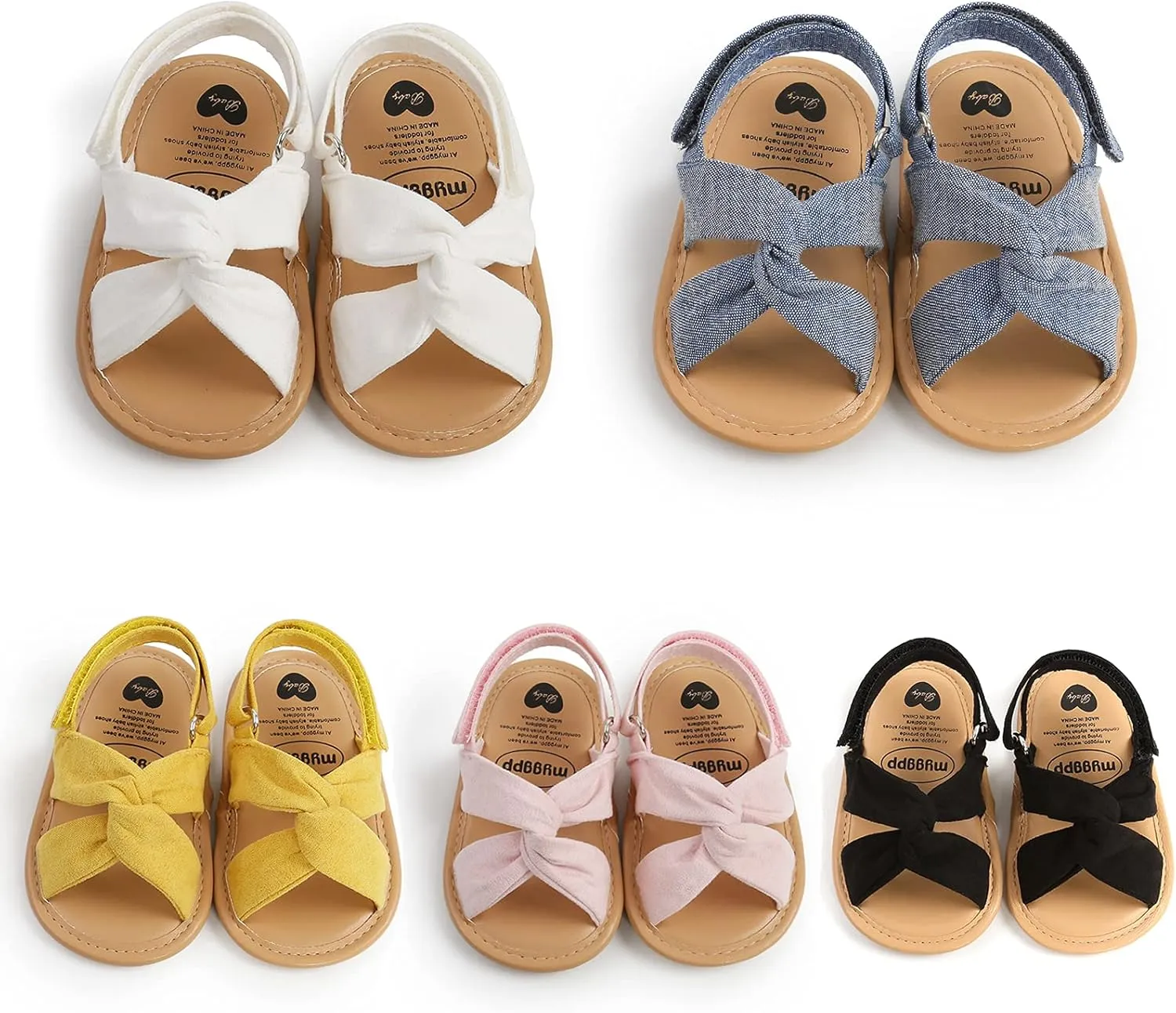 Infant Baby Girls Boys Summer Sandals Premium Unisex Non Slip Rubber Soft Sole Breathable Toddler First Walker Outdoor Beach Shoes