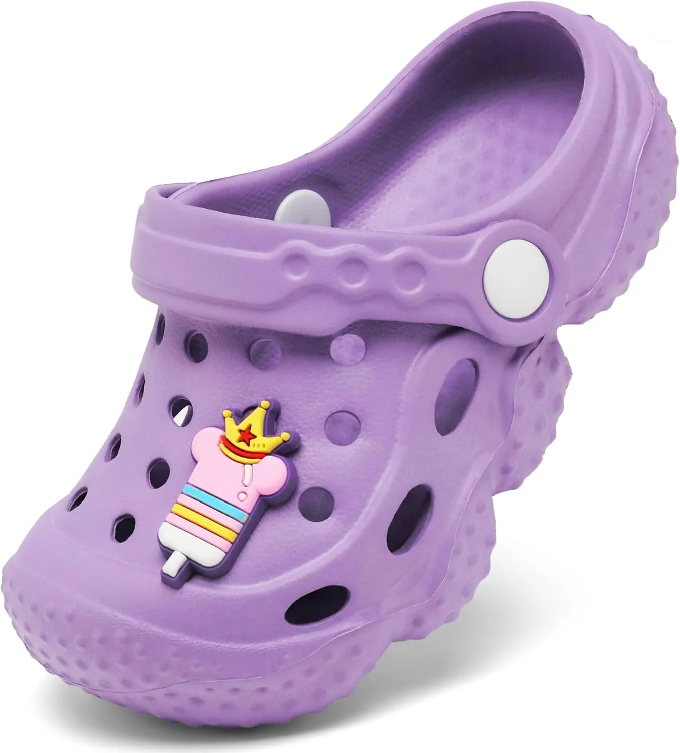 INMINPIN Kids Girls Boys Clogs Garden Shoes Toddler Slides Sandals Children Water Shower Beach Pool Slippers Indoor Outdoor