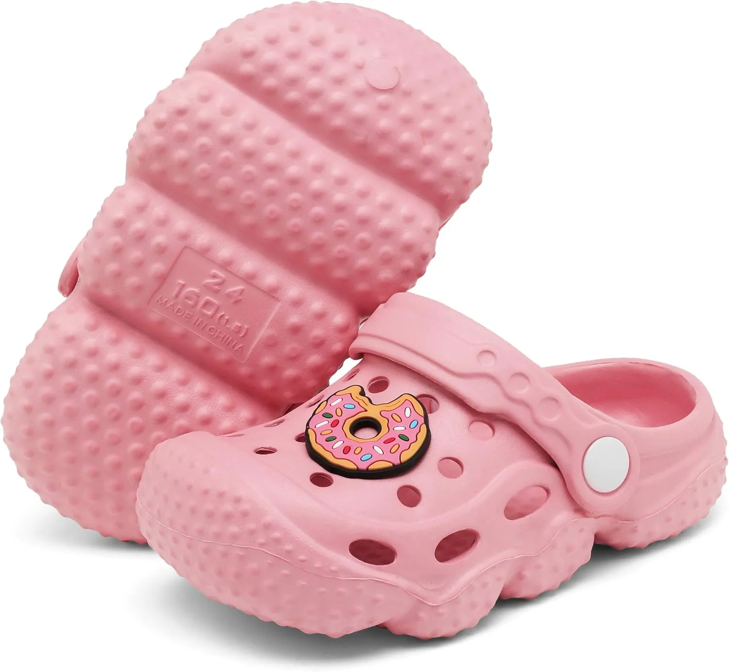 INMINPIN Kids Girls Boys Clogs Garden Shoes Toddler Slides Sandals Children Water Shower Beach Pool Slippers Indoor Outdoor