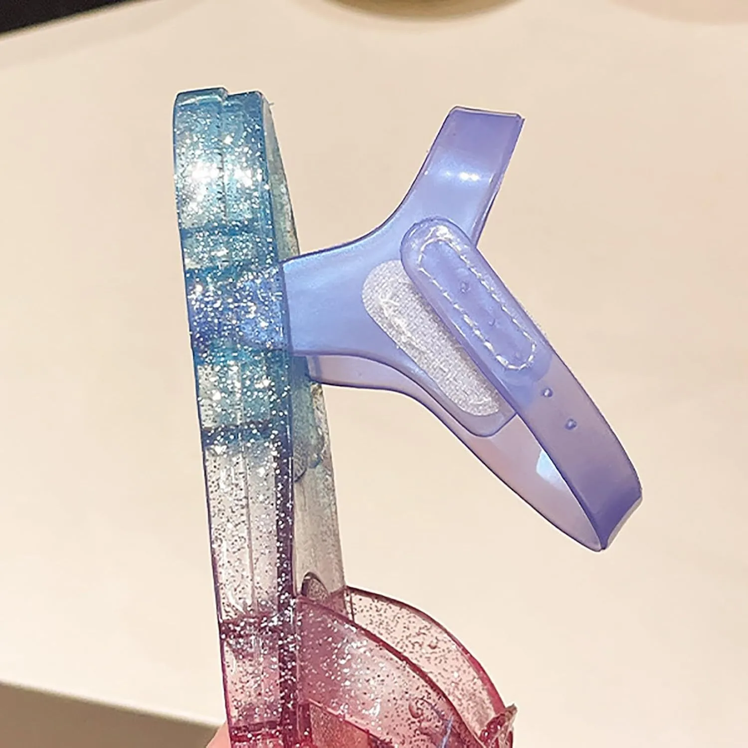 Jelly Sandals for Girls Kids Princess Dress Up Flat Closed Toe Mary Jane Shoes Rainbow Summer Casual Water Beach Flat Sandals