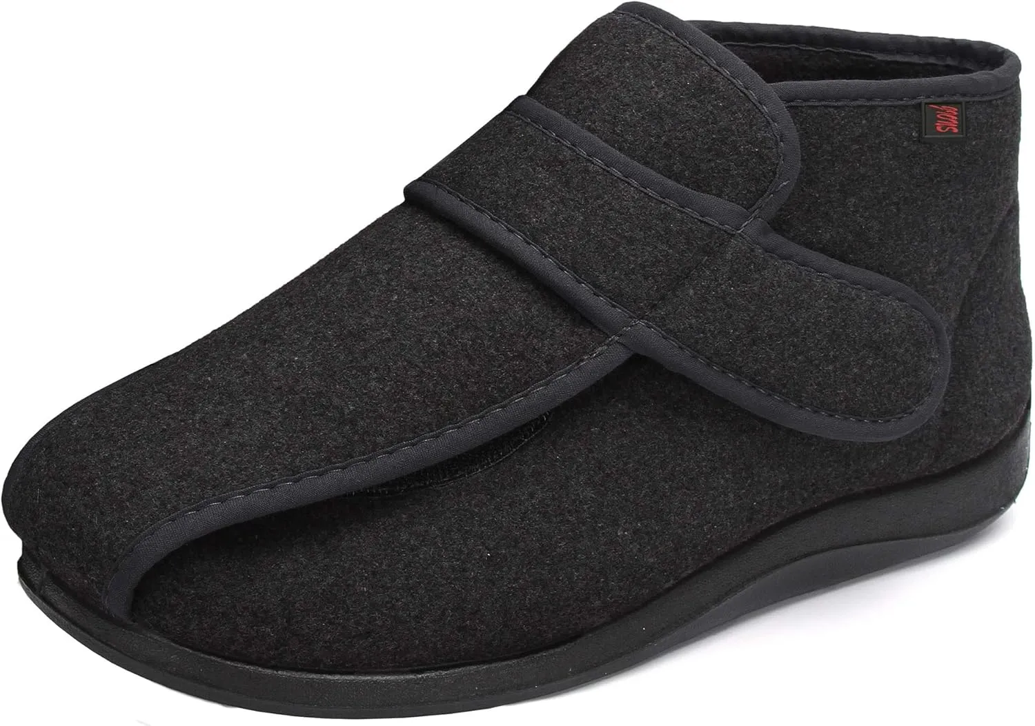 JIONS Women Men Adjustable Velco Extra Wide Shoes Swollen Feet Diabetic Edema Boots Slippers Indoor Outdoor Sandals Unisex Large Size 5-14