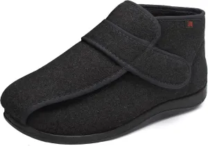 JIONS Women Men Adjustable Velco Extra Wide Shoes Swollen Feet Diabetic Edema Boots Slippers Indoor Outdoor Sandals Unisex Large Size 5-14