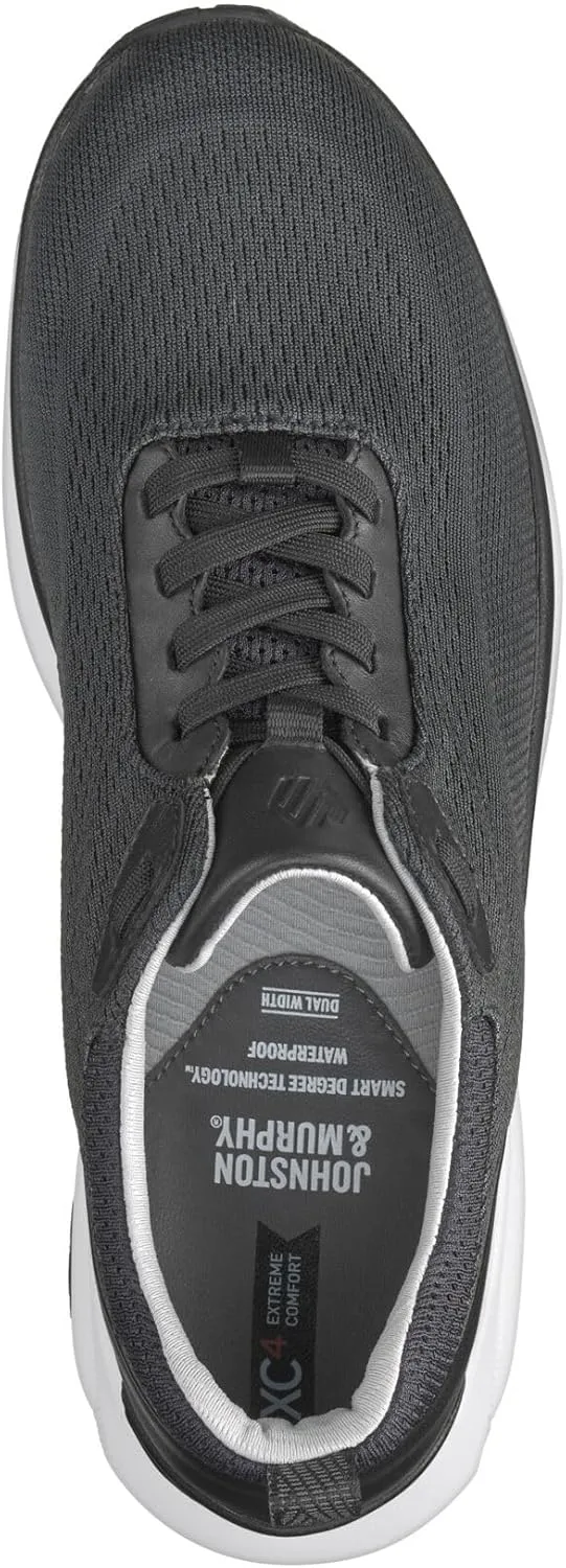 Johnston & Murphy TR4-Sport Knit U-Throat Shoes for Men – Dress Sneakers for Men, Business Casual Waterproof Shoes