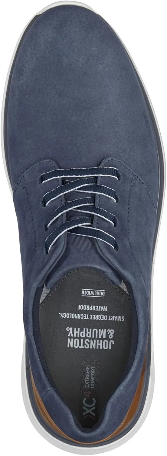 Johnston & Murphy XC4 Prentiss 2.0 Plain Toe – Mens Dress Sneakers, Casual Work Shoes for Men with Seam Sealed Construction