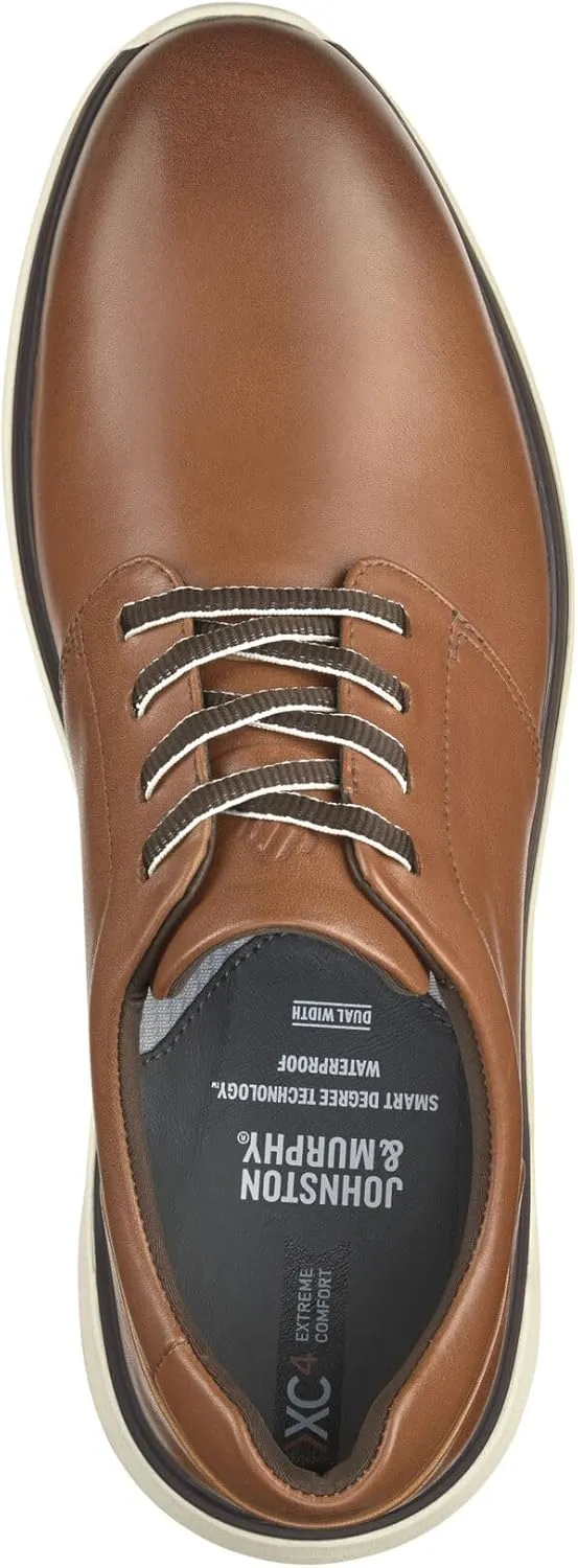 Johnston & Murphy XC4 Prentiss 2.0 Plain Toe – Mens Dress Sneakers, Casual Work Shoes for Men with Seam Sealed Construction