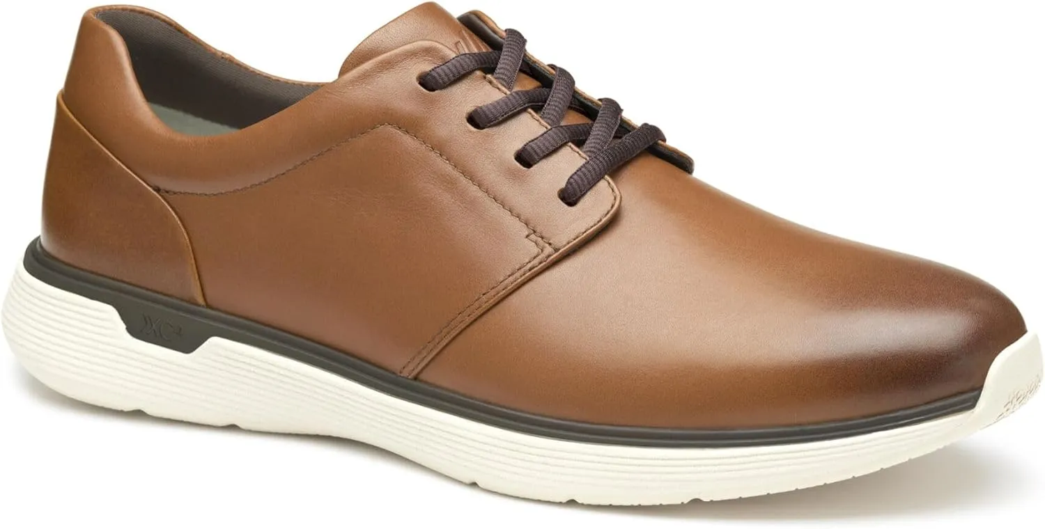 Johnston & Murphy XC4 Prentiss 2.0 Plain Toe – Mens Dress Sneakers, Casual Work Shoes for Men with Seam Sealed Construction