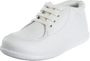 Josmo Baby-Girl's Smart Walking Shoes Nonslip Boys First Step Walker Leather Non-Slip Bottom High top Dress Boots