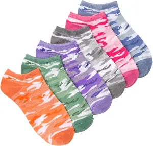 K. Bell Women's Fun Patterns & Designs Low Cut Socks-6 Pairs-Cool & Cute Novelty Gifts