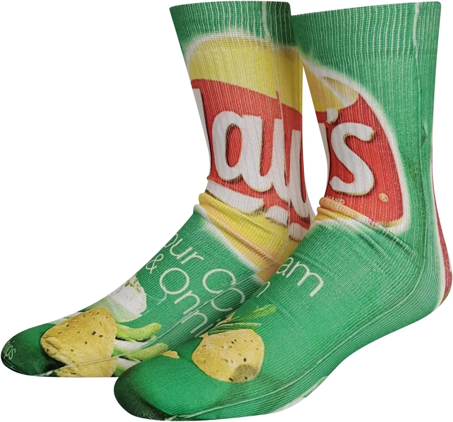 KACOLOR Mens Crazy Funny Cool 3D Print Pattern Novelty Crew Tube Socks