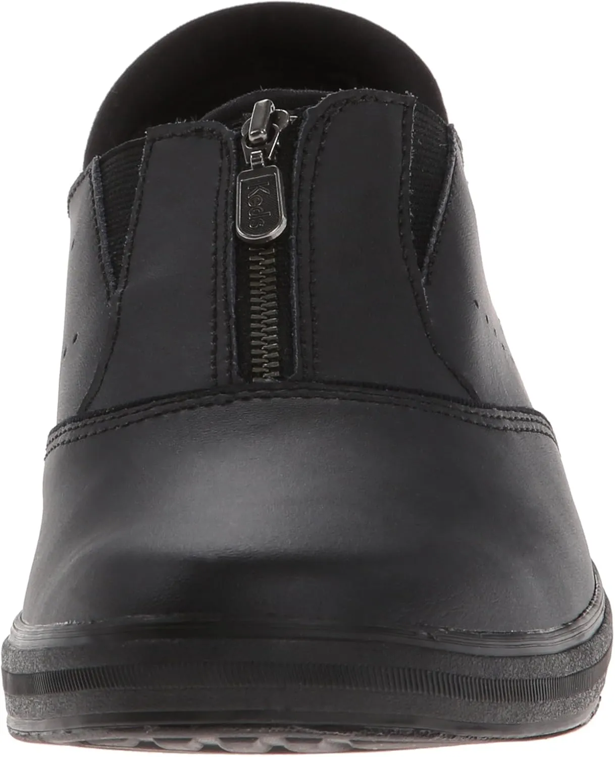 Keds Women's Pacey Zip-Up Leather Sneaker