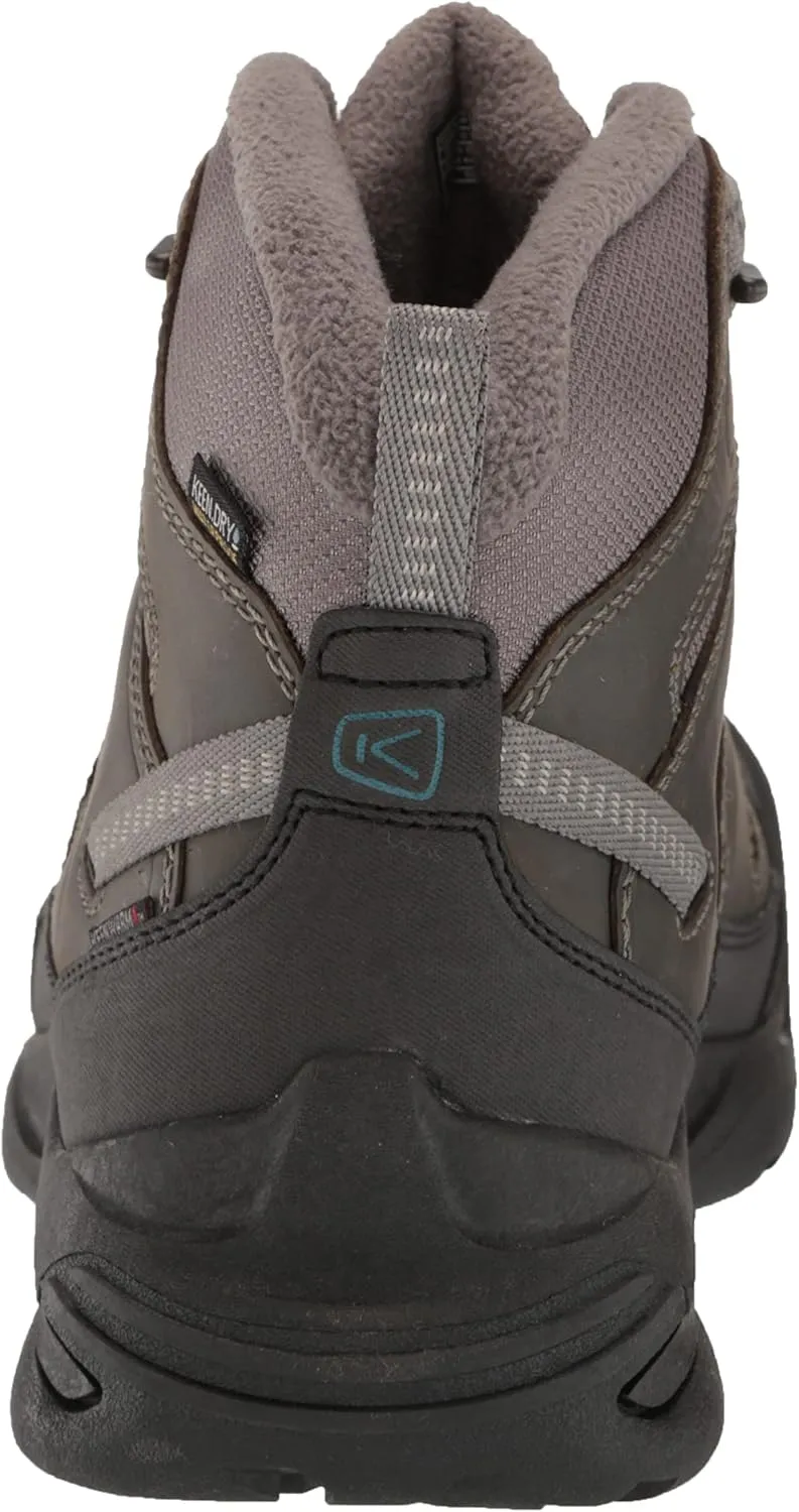 KEEN Men's Circadia Mid Heigh Polar Insulated Waterproof Hiking Boots