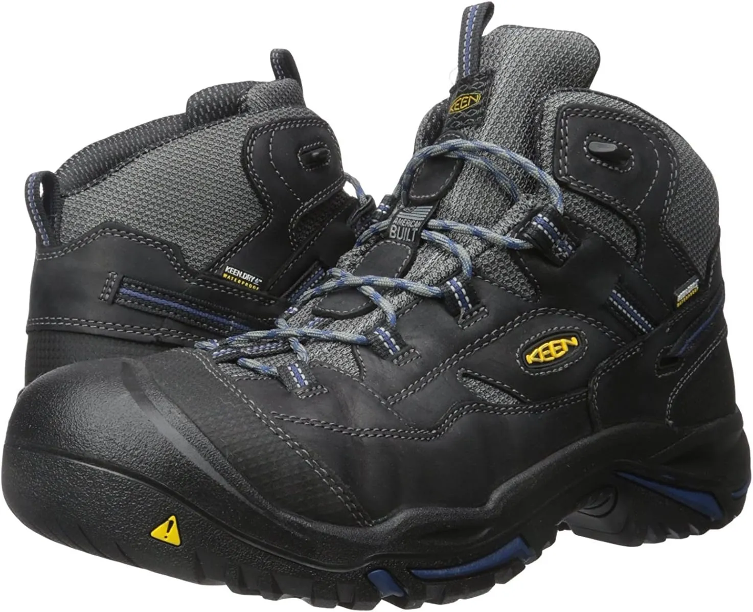 KEEN Utility Men's Braddock Mid Soft Toe Waterproof Work Boot