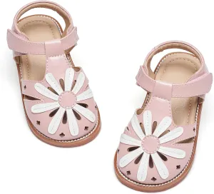 Kiderence Toddler Girls Sandals Little Girls Kids Summer Shoes Toddler Sandals