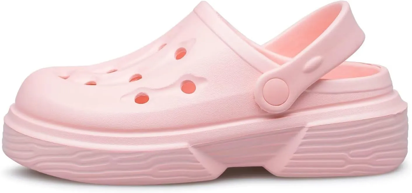 Kids Clogs Garden Slippers Shoes Beach Sandals Slides Boys Girls Children Quick-Drying