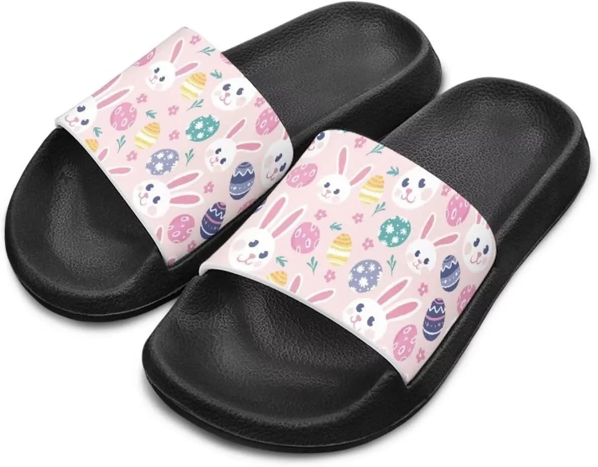 Kids Slides Slipper Anti Slip Open Toe Summer Beach Sandals for Boys Girls Soft and Comfy