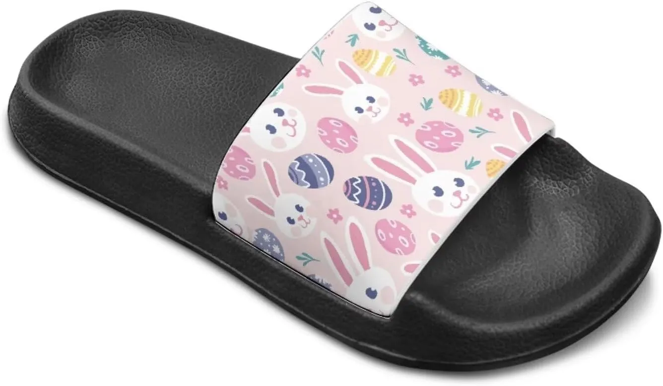 Kids Slides Slipper Anti Slip Open Toe Summer Beach Sandals for Boys Girls Soft and Comfy